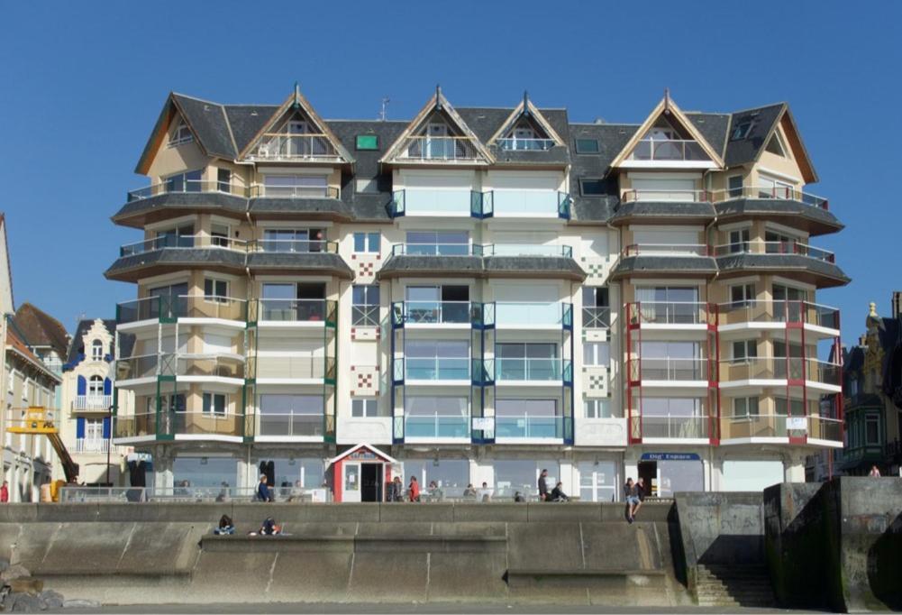 La Terrasse Du Grand Bleu A Wimereux Exteriör bild